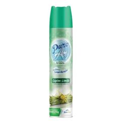 PURIFICADOR DE AMBIENTE CAPIM-LIMAO 400ML/170 GRAMAS PURO AR