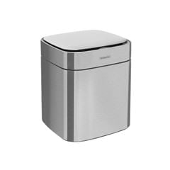 LIXEIRA  INOX 8LT COM SENSOR SENSE SQUARE