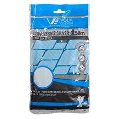 LUVA FORRADA AZUL VERNIZ SLIM TAMANHO XG VOLK