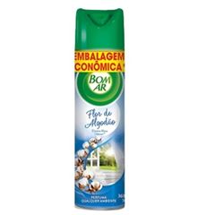 PURIFICADOR BOM AR FLOR DE ALGODAO EMBALAGEM 360ML